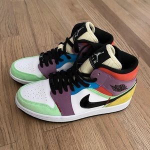 Air Jordan Mid SE Multicolor WMNS 8.5